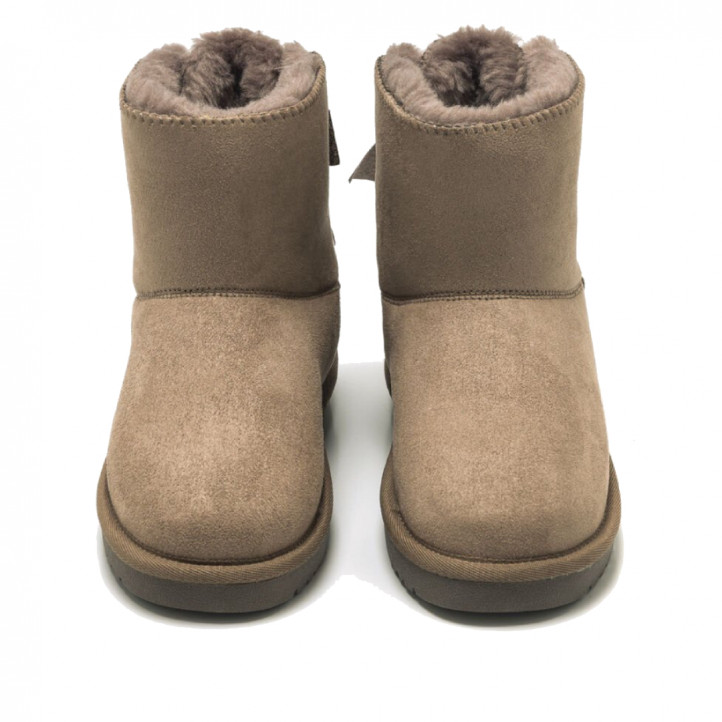 Botines MustangKids 47951BJ sky taupe con lazo - Querol online