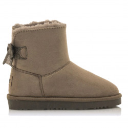 Botins MustangKids 47951BJ sky taupe amb llaç - Querol online