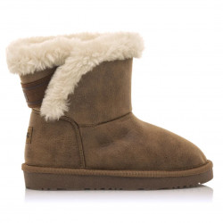 Botins MustangKids 48890BJ sky marrons amb pel - Querol online
