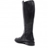 Botas planas Redlove isadora negras de piel con cremallera