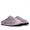 Zapatillas casa The Pool Slippers violeta con pelo