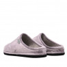 Zapatillas casa The Pool Slippers violeta con pelo