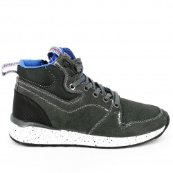 Botines grises con suela blanca - Querol online