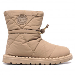 Botines planos marrones acolchados con caña ajustable - Querol online