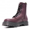 Botins plataforma bordeus amb lleugera plataforma