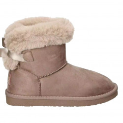 Botes Conguitos australianes amb llaç cuir color gris