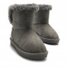 Botines MustangKids 4890BJ sky grises con pelo