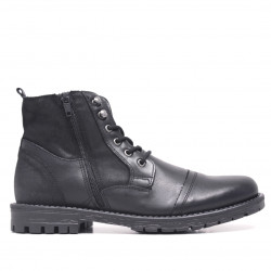 Botins Lobo wank negres amb cremallera lateral - Querol online