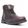 Botins Lobo wank marrons amb cremallera lateral
