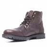 Botins Lobo wank marrons amb cremallera lateral