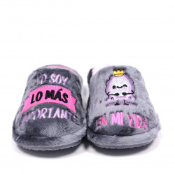 Zapatillas casa Laro yo soy la más importante en mi vida - Querol online