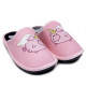 Zapatillas casa Laro rosas con cerco unicornio alado - Querol online