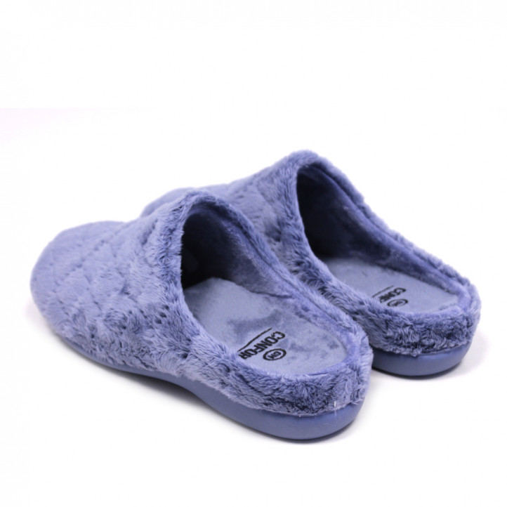 Zapatillas casa CM Confort azules confort - Querol online