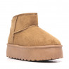 Botas australianas Stay bajas marrones con plataforma