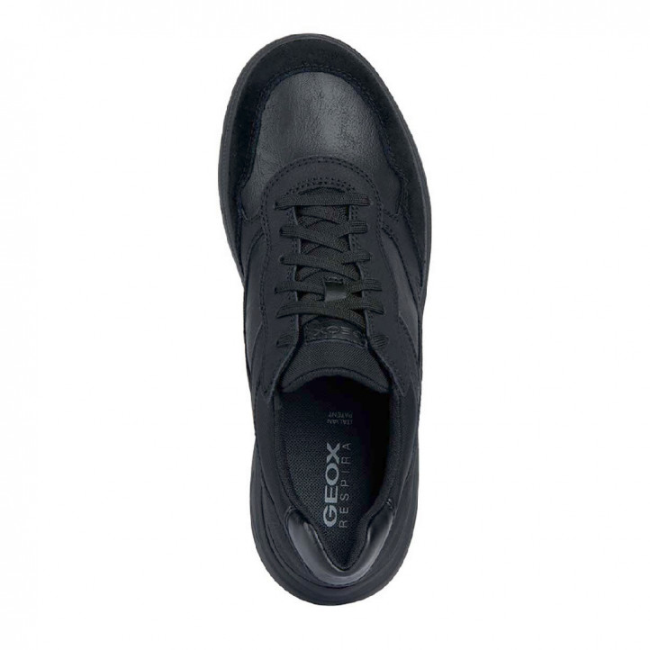 Zapatos sport Geox Portello negros - Querol online
