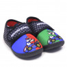 Zapatillas casa Leomil super mario bros negras