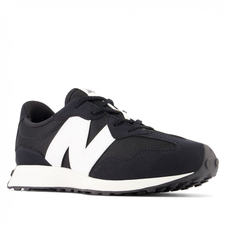 Zapatillas New Balance 327 negras y blancas - Querol online