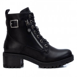 Botins plans Refresh 78972 negres amb sivella i cremallera - Querol online