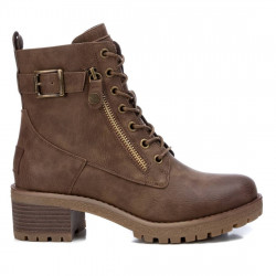 Botins plans Refresh marrons amb sivella i cremallera - Querol online