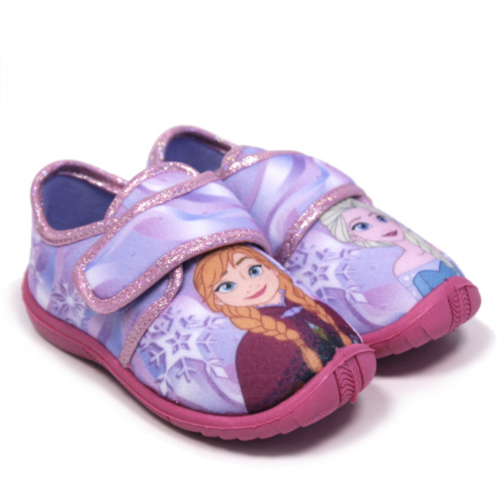 Zapatillas casa de Disney con elsa y anna - Querol online