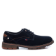 Zapatos vestir Xti 141881 azul con costura marrón - Querol online