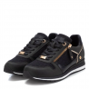Zapatillas urban Xti 141780 con cremallera lateral dorada