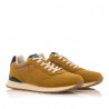 Zapatos sport Mustang 84727 porland classic mostaza con detalles azules