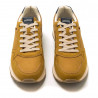 Zapatos sport Mustang 84727 porland classic mostaza con detalles azules