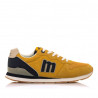 Sabatilles esportives Mustang 84467 joggo classic mostassa amb detalls balus i grisos
