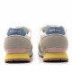 Zapatillas urban Mustang 60080 joggo classic blancas con detalles en colores pastel - Querol online