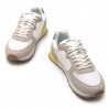 Zapatillas urban Mustang 60080 joggo classic blancas con detalles en colores pastel