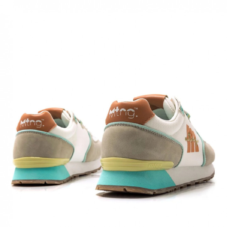 Zapatillas urban Mustang 60080 joggo classic multicolor don detalles en tonos pastel - Querol online