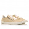 Zapatillas urban Mustang 60411 aria oro con cremallera lateral