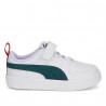 Sabatilles esport Puma Rickie AC amb logo en verd infantils