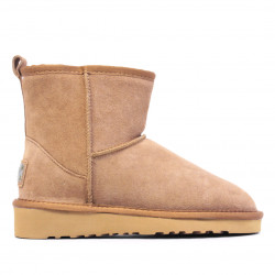 Botes planes estil australiana en cuir amb tirador posterior - Querol online