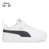 Sabatilles esport Puma Rickie AC amb logo en negre infantils