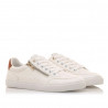 Zapatillas urban Mustang 60411 aria blanca con cremallera lateral