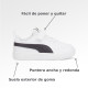 Zapatillas deporte Puma Rickie AC con logo en negro infantiles - Querol online