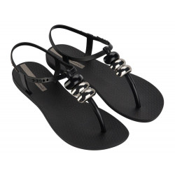 CHANCLAS DE MUJER IPANEMA CLASS BLOWN UP SANDAL FEM BLACK/ONIX - Querol online