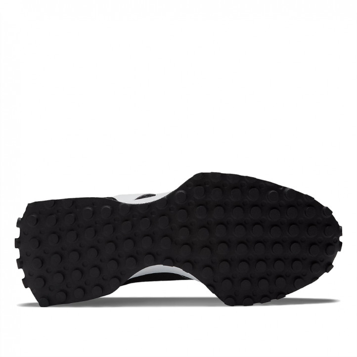 Zapatillas deportivas New Balance 327 negras con detalles blancos - Querol online