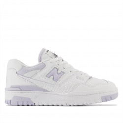 Sabatilles New Balance 550 blanques amb violeta - Querol online