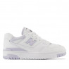 Sabatilles New Balance 550 blanques amb violeta