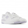 Sabatilles New Balance 550 blanques amb violeta