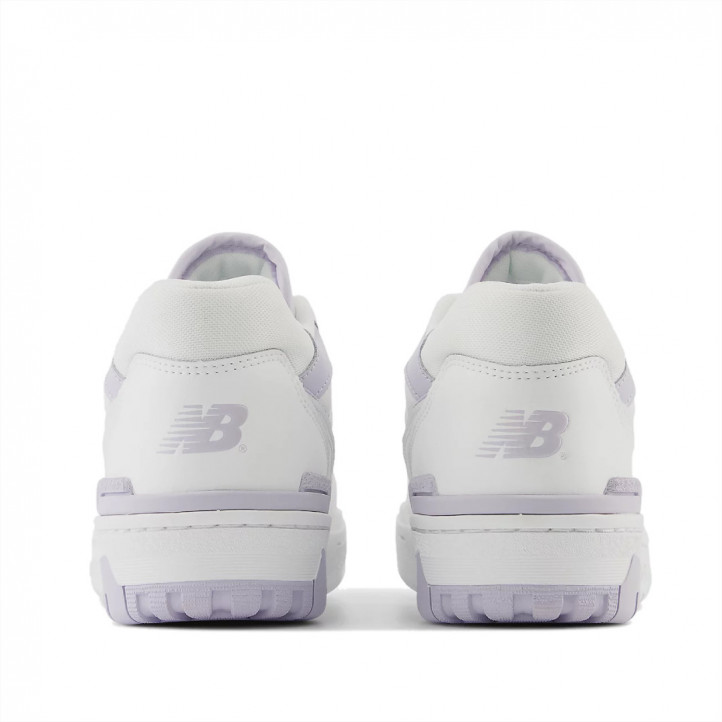 Sabatilles New Balance 550 blanques amb violeta - Querol online