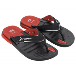 CHANCLAS DE HOMBRE RIDER R LINE PLUS IV THONG AD BLACK/RED - Querol online