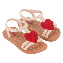 CHANCLAS DE BEBé MY FIRST IPANEMA BABY BEIGE/BEIGE/RED - Querol online
