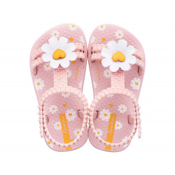 CHANCLAS DE BEBé IPANEMA DAISY BABY PINK/PINK/YELLOW - Querol online