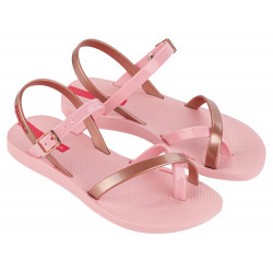 CHANCLAS DE UNISEX IPANEMA FASHION SAND X KIDS PINK/METALLIC PINK - Querol online