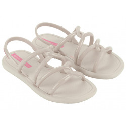 CHANCLAS DE NIñA IPANEMA MEU SOL SANDAL KIDS BEIGE/BEIGE/PINK - Querol online
