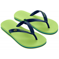 CHANCLAS DE UNISEX IPANEMA CLAS BRASIL II KIDS GREEN/BLUE - Querol online